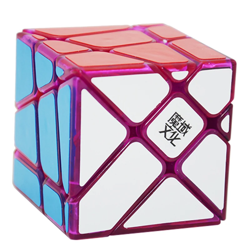 

Original Moyu 3x3x3 Crazy Fisher Cube Magic Cube Speed Puzzle Cubes Toys For Children Cubo Magico Special Gifts