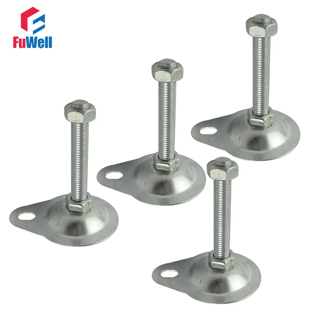 Piedini Regolabili M6 Piedino Snodato Mini Di Regolazione M6x20 Mm - Per Livellamento Macchinari, Supporti, Barre Filettate, Confezione 40 Pezzi Piedino Regolazione M6 - Foto 6