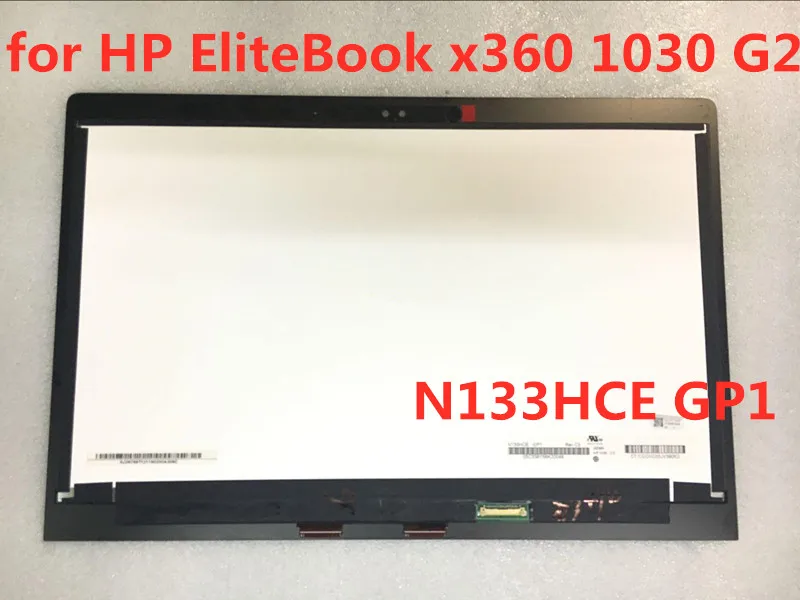 13," дюймовый ЖК-дисплей для hp EliteBook x360 1030 G2 13,3 светодиодный сенсорный Экран FHD 1080P M133NVF3 R1 N133HCE GP1 2 в 1 ЖК-экран ноутбука