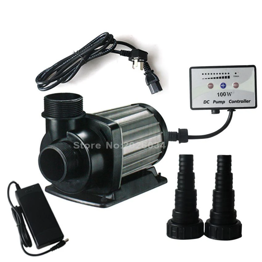 

1pc DCT-8000 series variable flow DC aquarium pump marine freshwater controllable sitting water pump