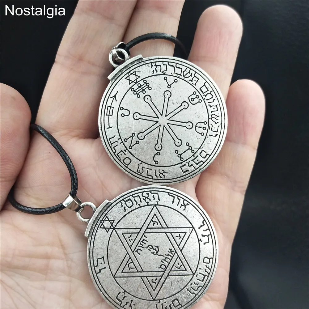 Pentacle Of Mars Key Solomon Seal подвески ожерелья амулет талисман Judaica ювелирные украшения