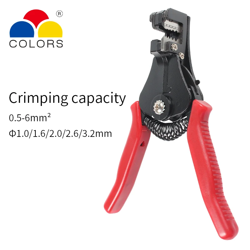 

HS-700B Self-Adjusting insulation Wire Stripper automatic wire strippers stripping range 0.25-6mm2 High Quality Tool