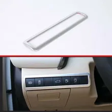 Для Toyota Camry украшение автомобиля ABS хром головной светильник кнопка включения панель управления Крышка отделка ободок