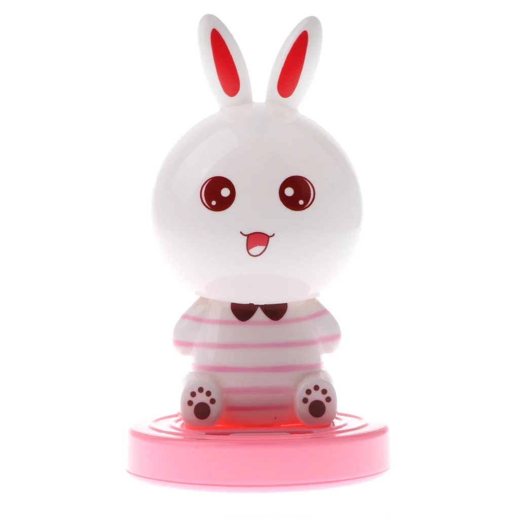 Kids Solar Powered Waving Hands Fortune Cat Kitten Animal Swinging Toy Car Home Ornament Decor Kids Xmas Gifts Gag Prank Toys