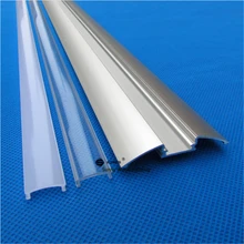 Индивидуальный продукт для Denny, 50 шт. светодиодная твердая лента, 5210 профиль с 5630 полоской, 30 см 20awg кабель с дополнительными запасными частями