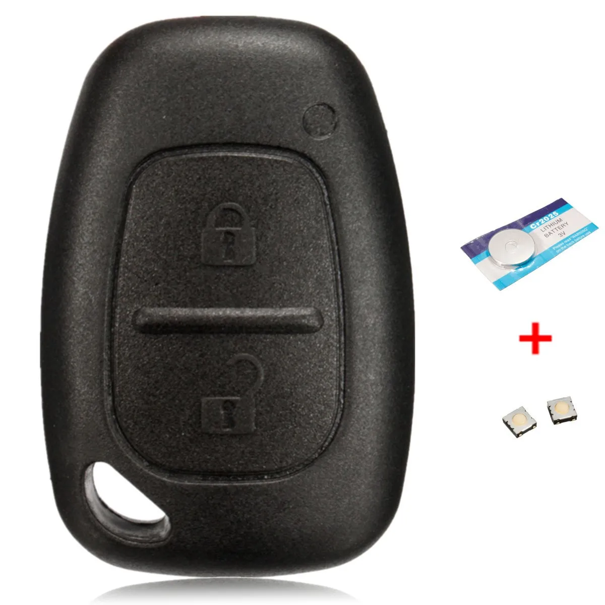 

New 2 Button Remote Key Fob Case Shell For Renault /Trafic /Vivaro /Master /Kangoo