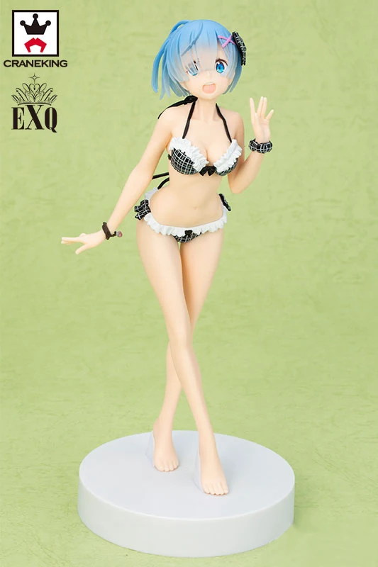 100% оригинальная коллекция Banpresto EXQ Figure Rem #2 из серии Re:ZERO начальная жизнь в другом