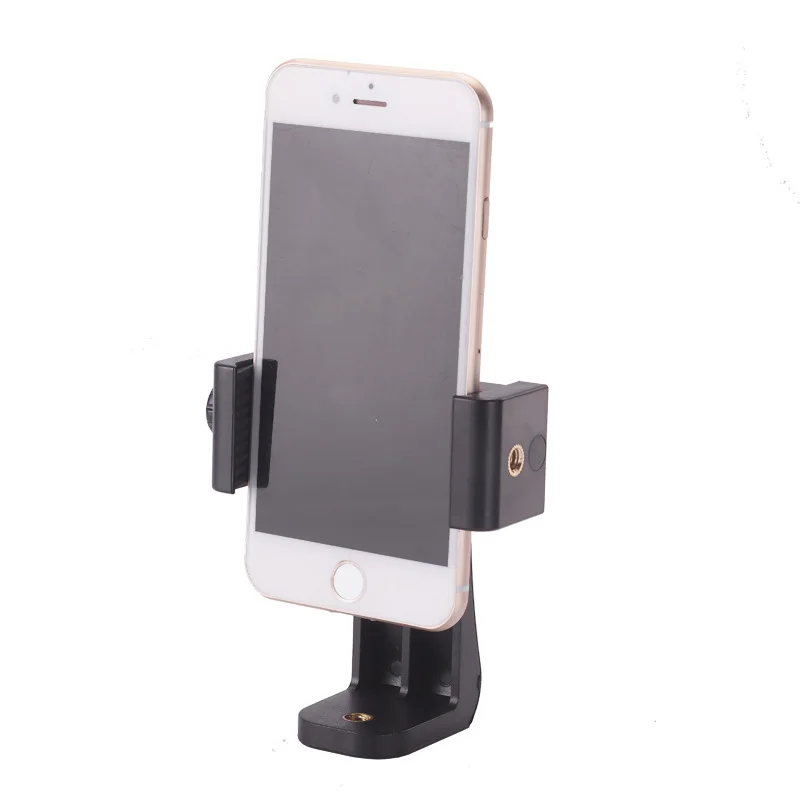 Держатель для смартфона штатив с поворотом на 360 ° Зажим для телефона Вертикальная Горизонтальная съемка штатив подставка для iPhone samsung huawei Xiaomi