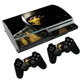 

Skin Sticker Decal for PS3 Fat PlayStation 3 Console and Controllers For PS3 Fat Skins Sticker Vinyl - Game Mortal Kombat