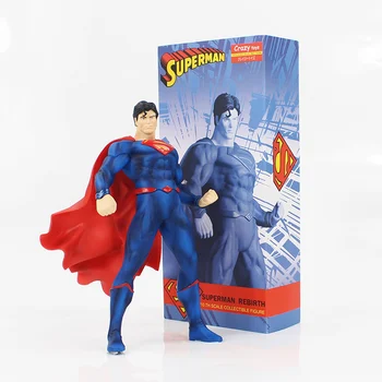 

19cm superman cool PVC action figure model toy HERO super man collection