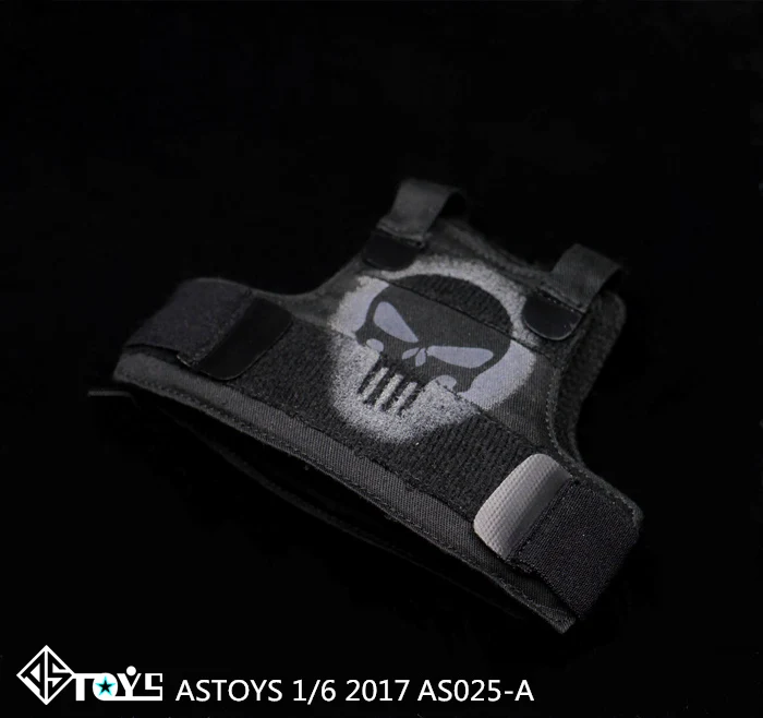 ASTOYS AS025 A/B 1/6 The Punisher жилет с черепами Props для 12 дюймовых коллекционных экшн фигурок