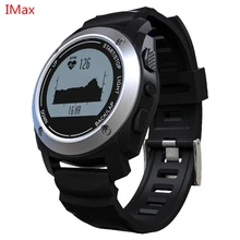 GPS Спорт Смарт часы S928 Bluetooth часы монитор сердечного ритма шагомер Скорость трекер Давление высота Температура Водонепроницаемый