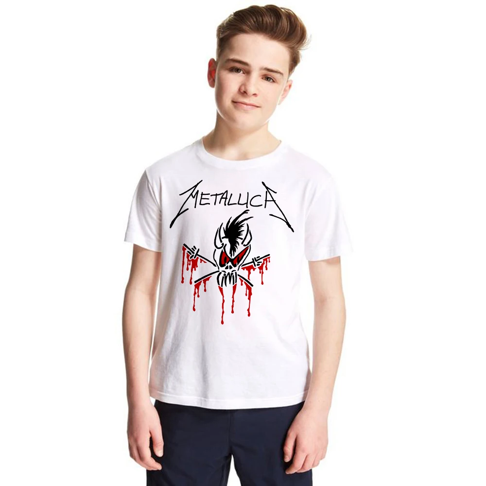 Buy Cheap Classic Rock Heavy Metal Metallica Kids Tshirt Boys Girls Children TShirt Classic