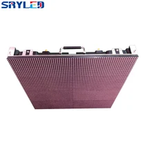 Rental LED Display Waterproof IP65 Full Color P10 640mm x 640mm Ultra Light Die-casting Aluminum LED Cabinet