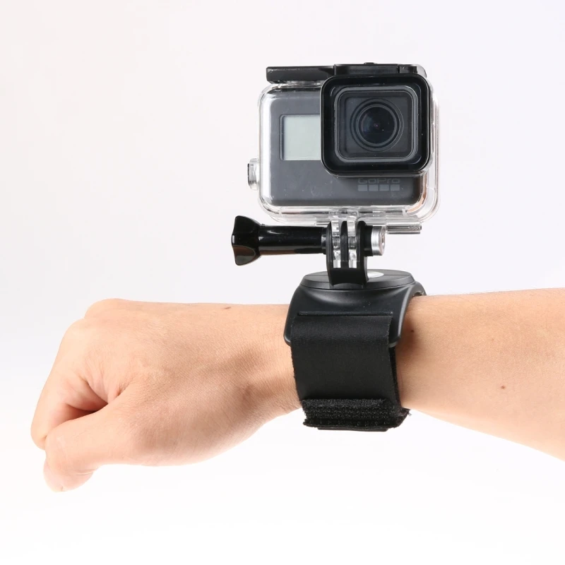 PULUZ для Gopro действий Камера ремешок Hand запястье руки ноги ремни 360 градусов вращения крепление для GoPro HERO 6 Аксессуары