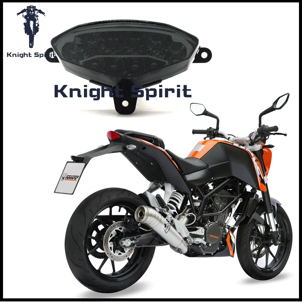 

Motorcycle accessories Smoke Integrated LED Tail Light Turn signals Blinker For KTM 125 200 390 DUKE 2012-2016