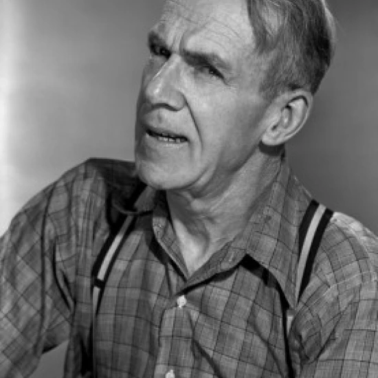 Portrait of mature man in shirt and suspenders Poster Print (24 x 36)