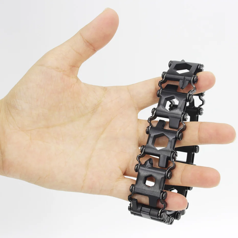 Kopen YINGTOUMAN Vrouwen Lady Wearable Loopvlak multifunctionele Armband Band multifunctionele Schroevendraaier Outdoor Emergency Kit Multi Tool