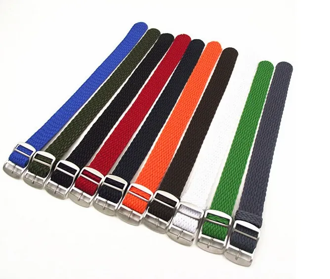 Prix pour En gros 10 PCS/lot Haute qualité 20 MM nylon sangles perlon bretelles armure bretelles montre bracelet Montre band-6902 Prix pour En gros 10 PCS/lot Haute qualité 20 MM nylon sangles perlon bretelles armure bretelles montre bracelet Montre band-6902