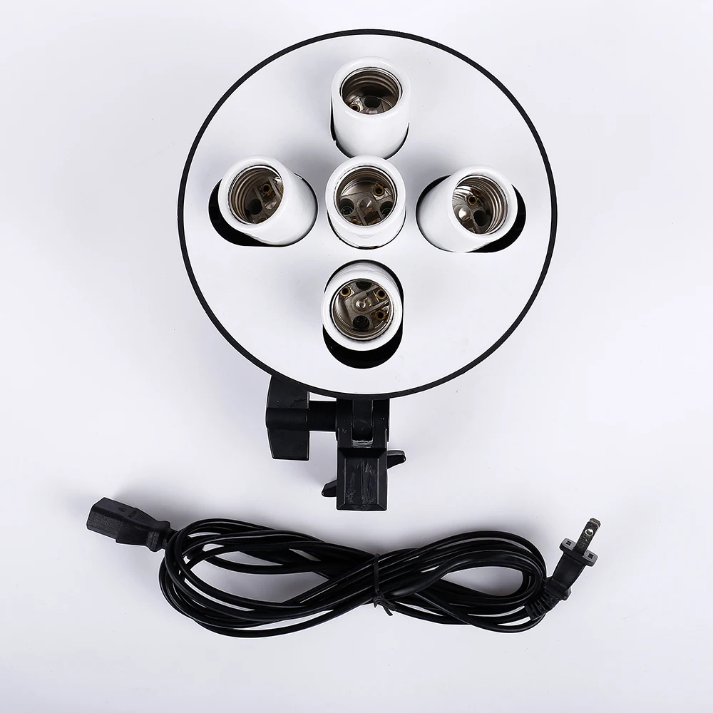 CYPhotographyStudio5in1StandardE27FiveBaseSocketLightLamp