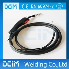 2,5 м без газа MIG сварочный фонарь сварочный пистолет для средней стали s, алюминия и нержавеющей стали