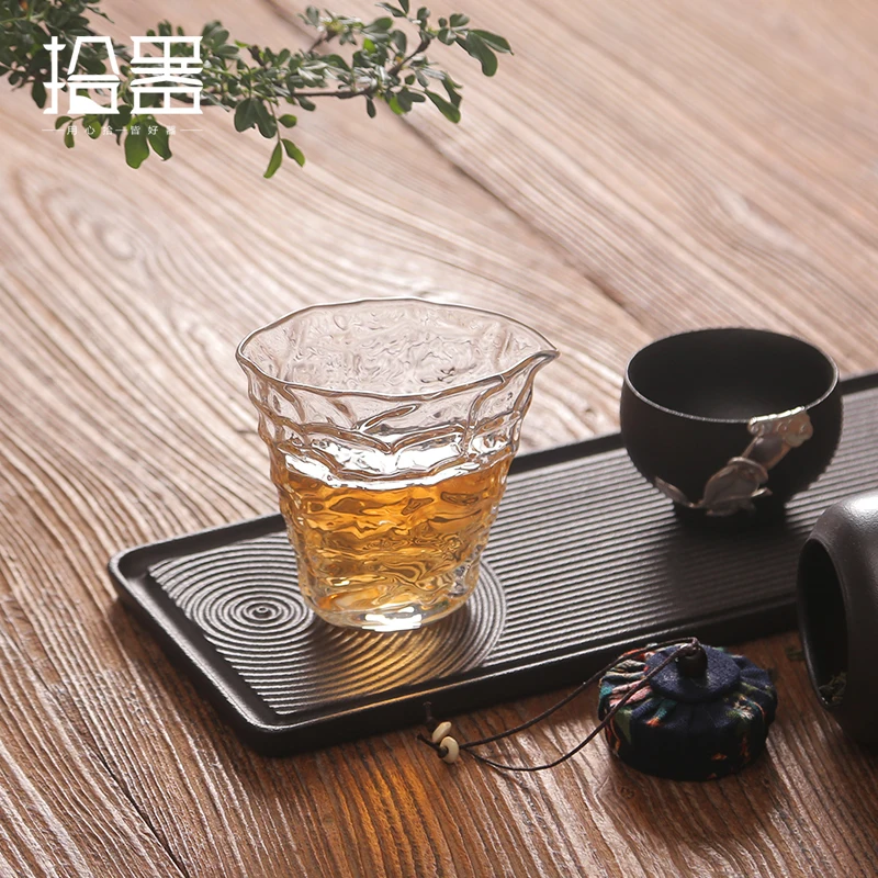 

250ml New DIY Japanese Handmade Heat Resistant Glass Cup Kung Fu Tea Set Drinkware Teacup Teapot Kettle Travel Portable Beer Cup