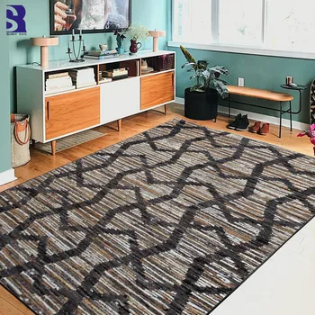 

SunnyRain 1-piece Short Plush Morden Area Rug For Bedroom Living Room Rugs and Carpets For Kitchen Slipping Resistance
