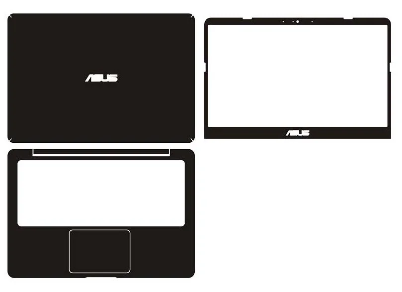 Laptop Carbon fiber Vinyl Skin Sticker Cover For ASUS VivoBook S406UA S406 14\ Laptop Carbon fiber Vinyl Skin Sticker Cover For ASUS VivoBook S406UA S406 14\