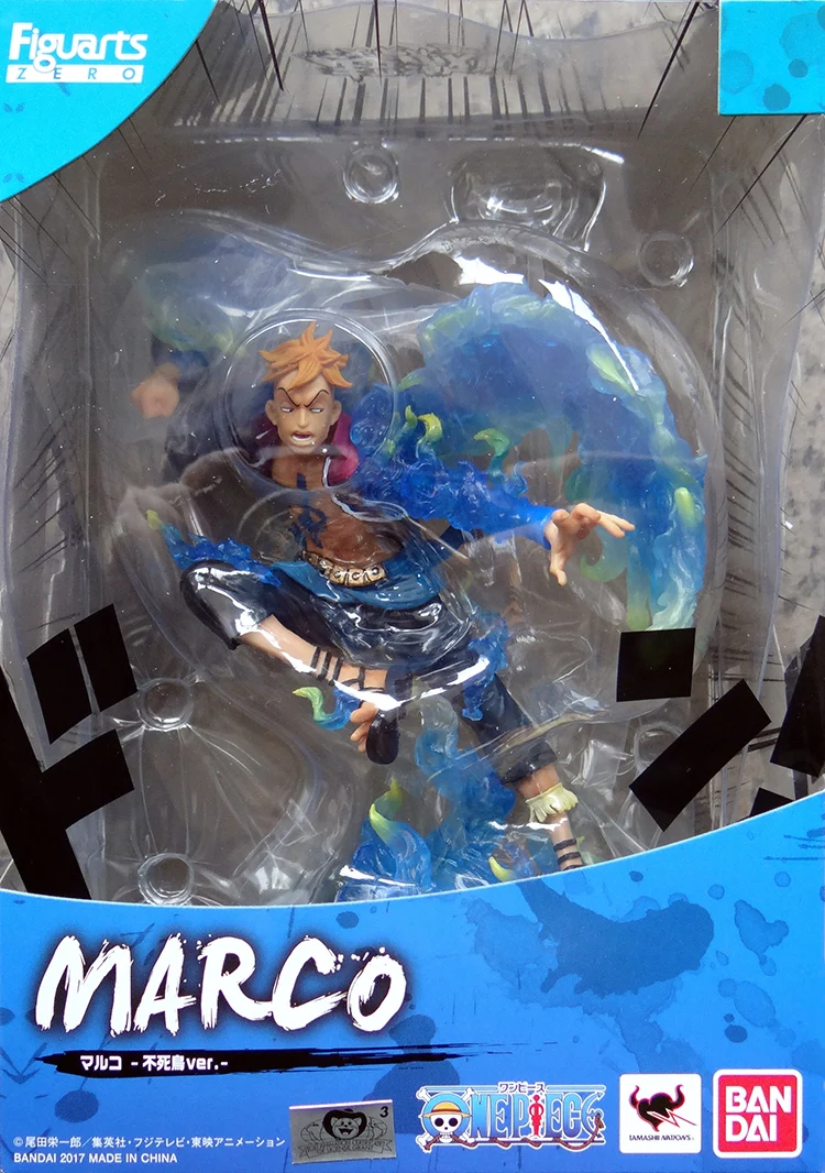 Японское аниме ONE PIECE Оригинал BANDAI Tamashii natis Figuarts ZERO Коллекция фигурка Марко (Phoenix