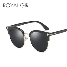 ROYAL GIRL Polarized Sunglasses Women Brand Designer Classic Sun Glasses Men T Frame Unisex Coating Oculos De sol UV400 MS067 ROYAL GIRL Polarized Sunglasses Women Brand Designer Classic Sun Glasses Men T Frame Unisex Coating Oculos De sol UV400 MS067