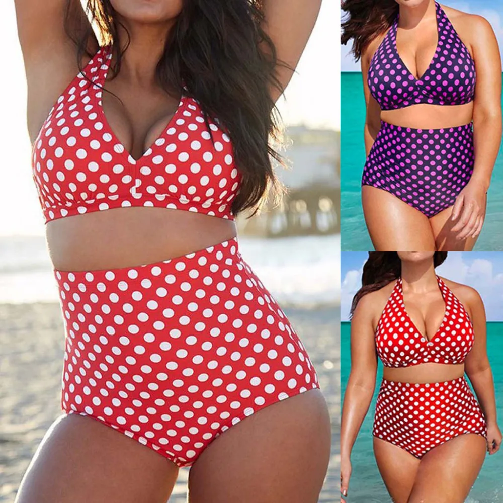2019 summer woman sexy wave print bikini set pretty summer women swimsuit push up Large size sexy bikinis mujer brasile a 40J5 (1)