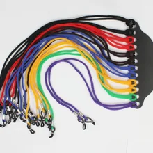 100 шт. красочные очки шнур сеть строка держатель очки веревки ремешки с хорошим качеством силиконовой петли