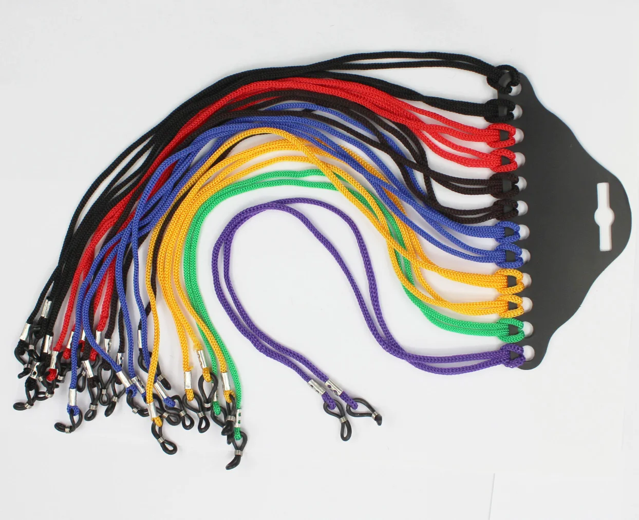 

100 PCS Colorful Eyeglasses Cord Chain String Holder glasses rope lanyards with good quality silicone loop