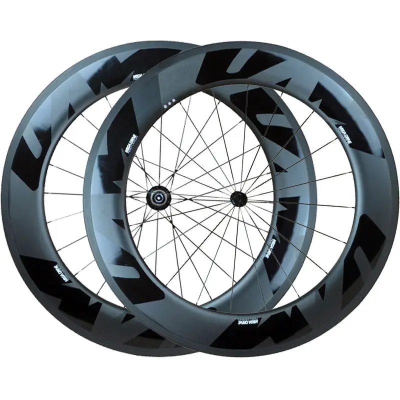 86 мм Sapim CX ray AERO Carbon Clincher Wheelset велосипед 700C дорожный диски черный UAM Mark Углеродные
