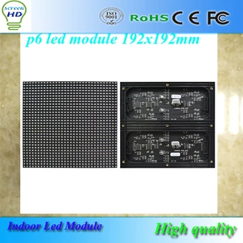 

P6 Led Screen Indoor 192*192mm Module RGB 1R1G1B Full Color Led Display Module