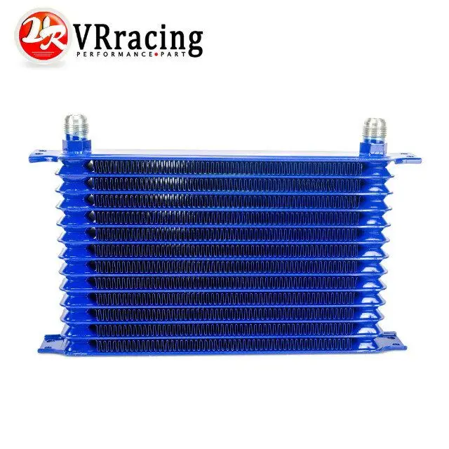 

VR RACING - BLUE UNIVERSAL 13ROW 10AN-10AN UNIVERSAL ENGINE TRANSMISSION OIL COOLER TRUST TYPE VR5113B