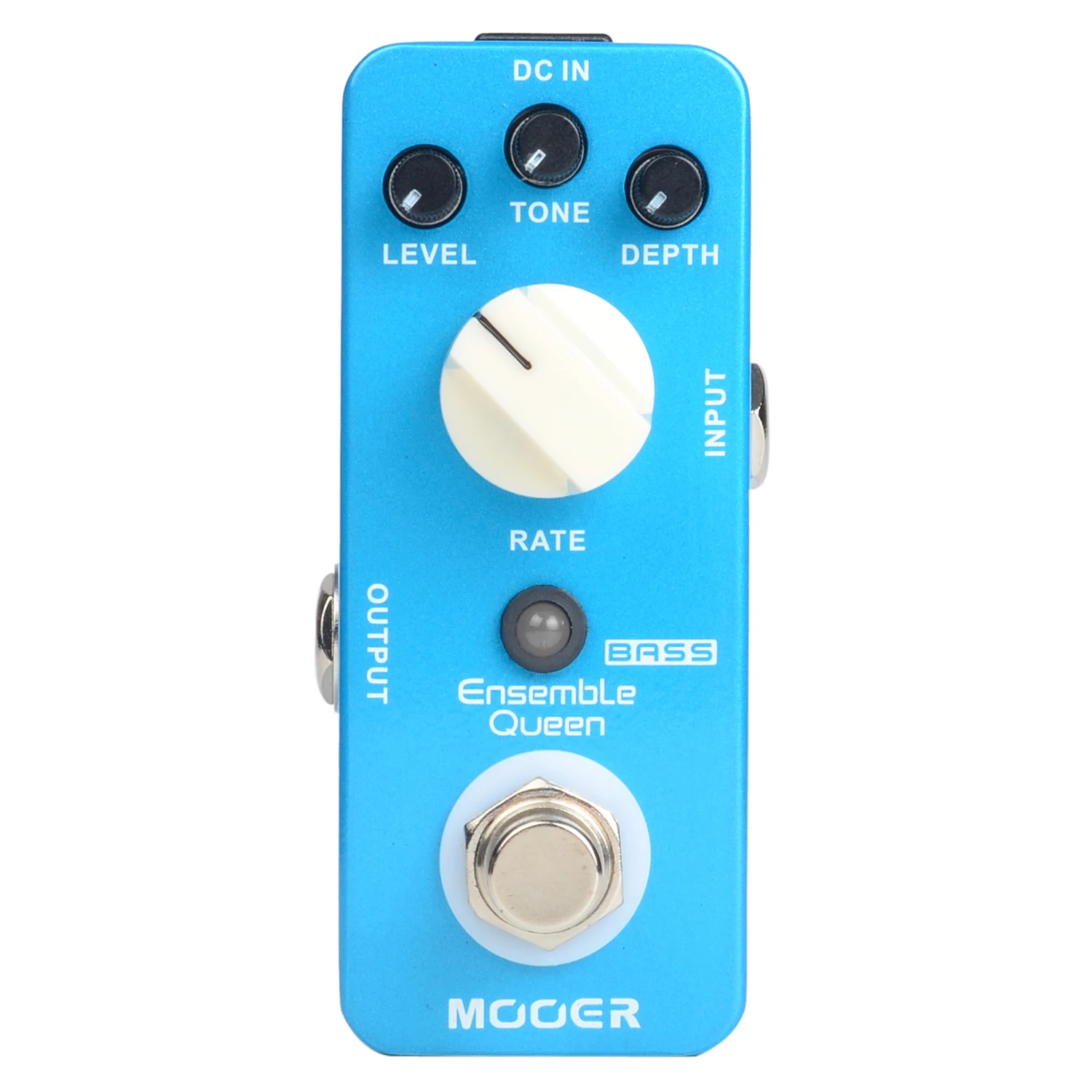 Mooer Ensemble Queen Bass Chorus Effects Effect Pedal True Bypass RATE