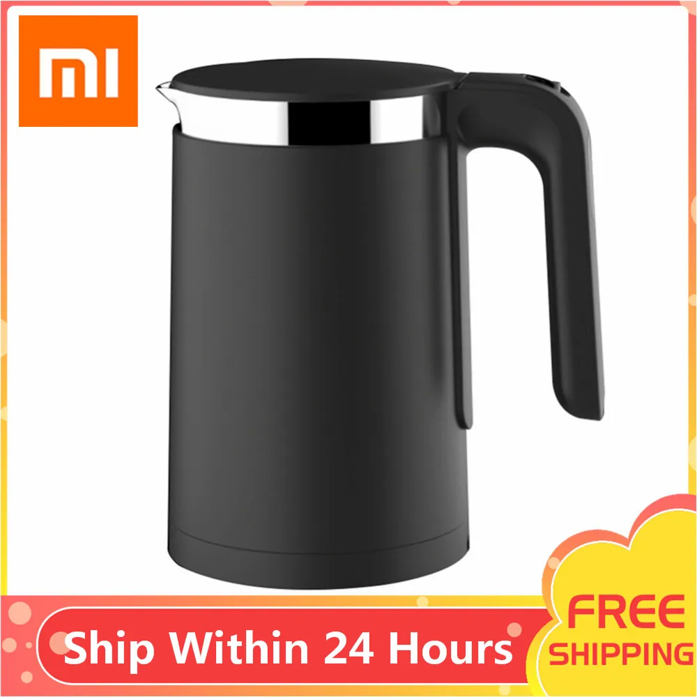 

XIAOMI VIOMI Pro Electric Kettle Thermostat 1.5L 1800W Temperature Control Stainless Steel 5min Fast Boiling Water Kettle APP