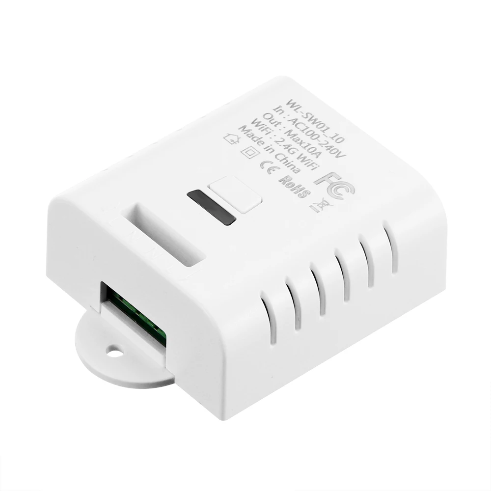 Беспроводной смарт выключатель с поддержкой Wi Fi 10 А/16 А|Выключатели| |