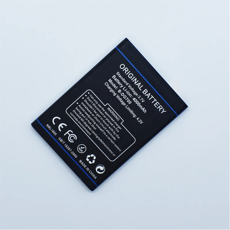 Новый аккумулятор Hekiy для смартфона Doogee DG700 TITANS2 4000 мАч B заменяемый высокого