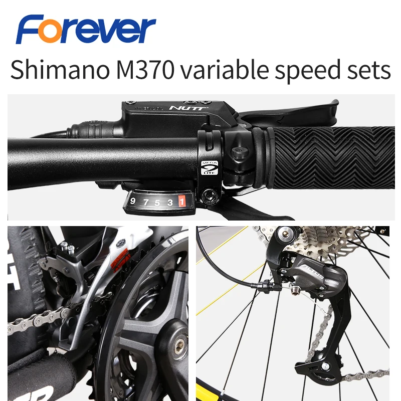 Sale Forever Mountain Bike 27 Speed Double Hydraulic Disc Brake Lightweight Aluminum Alloy Bicycle Men 27.5 inch Cycling MTB Bike 1 Sale Forever Mountain Bike 27 Speed Double Hydraulic Disc Brake Lightweight Aluminum Alloy Bicycle Men 27.5 inch Cycling MTB Bike 1