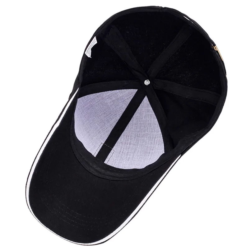 Tennis Caps Men Women Baseball Cap Black Baseball Cap Snapback Hat Hip-Hop Adjustable Bboy Caps Sports Hat 32d04 (5)