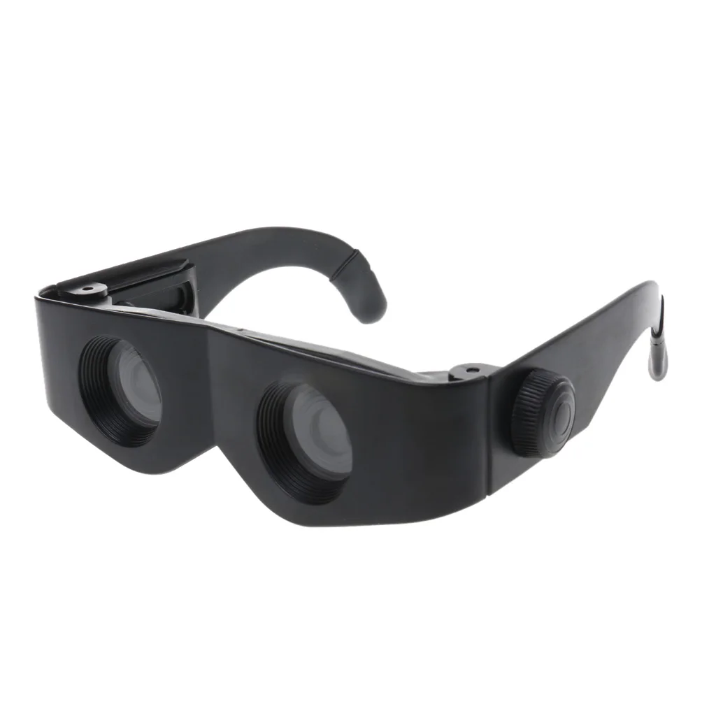 Eyewear Style Black Magnifier Telescope Binoculars for Hunting Accessories