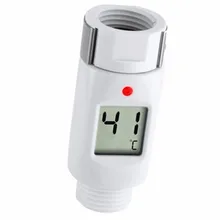 Waterproof font b Digital b font Bath Shower Head Water Temperature 0 69 degree Celsius font