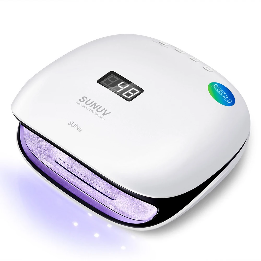 SUNUV SUN4 48W UV LED Lamps Nail Dryer Lamp with LCD Display Smart UV Phototherapy Nail 3