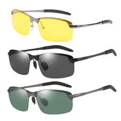 Лидер продаж солнцезащитные очки для мужчин поляризатор очки поляризационные драйверы ночное видение вождения пилот классические