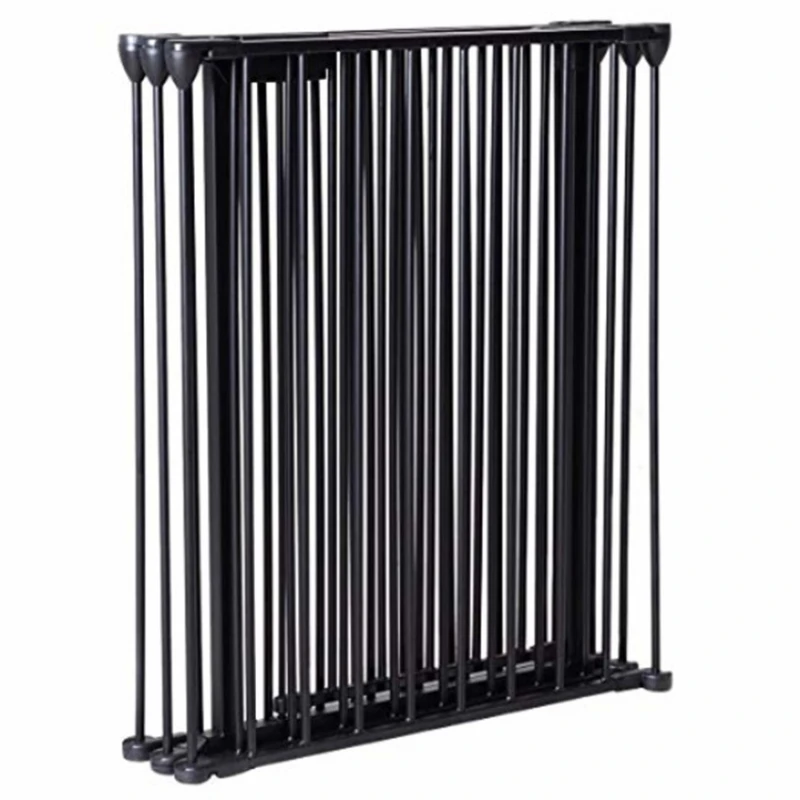 Auto-Safety-BBQ-Fire-Fireplace-Metal-Safety-Gate-With-Door-Latch-Lock-Black_5_800x800