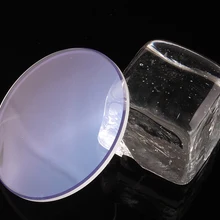 2 мм Толщина 35 мм обе стороны изогнутые стеклянные, синий свет часы минеральное стекло часы из стекла, 1 шт. часы из стекла