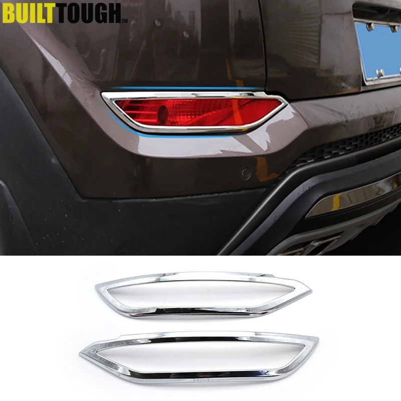 Для Hyundai Tucson TL 2016 2017 2018 хромированный отражатель заднего бампера противотуманный