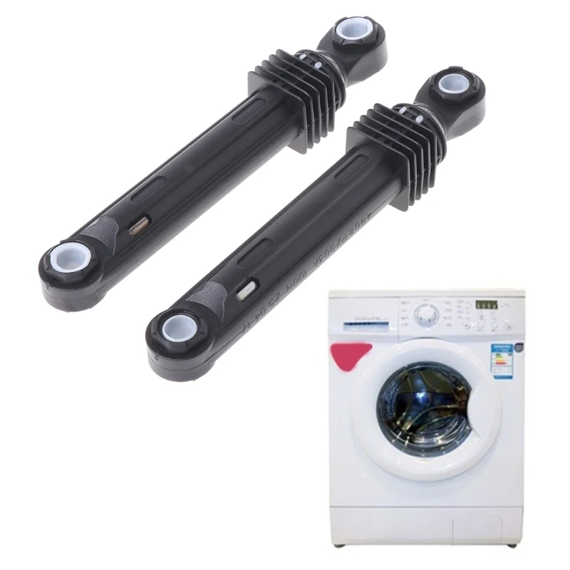 

2 Pcs For LG Washing Machine Shock Absorber Washer Front Load Part Black Plastic Shell Home Appliances Accessories